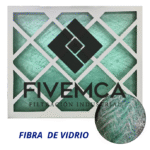 filtro panel fibra de vidrio marca emca